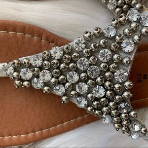 diamond gladiator sandals